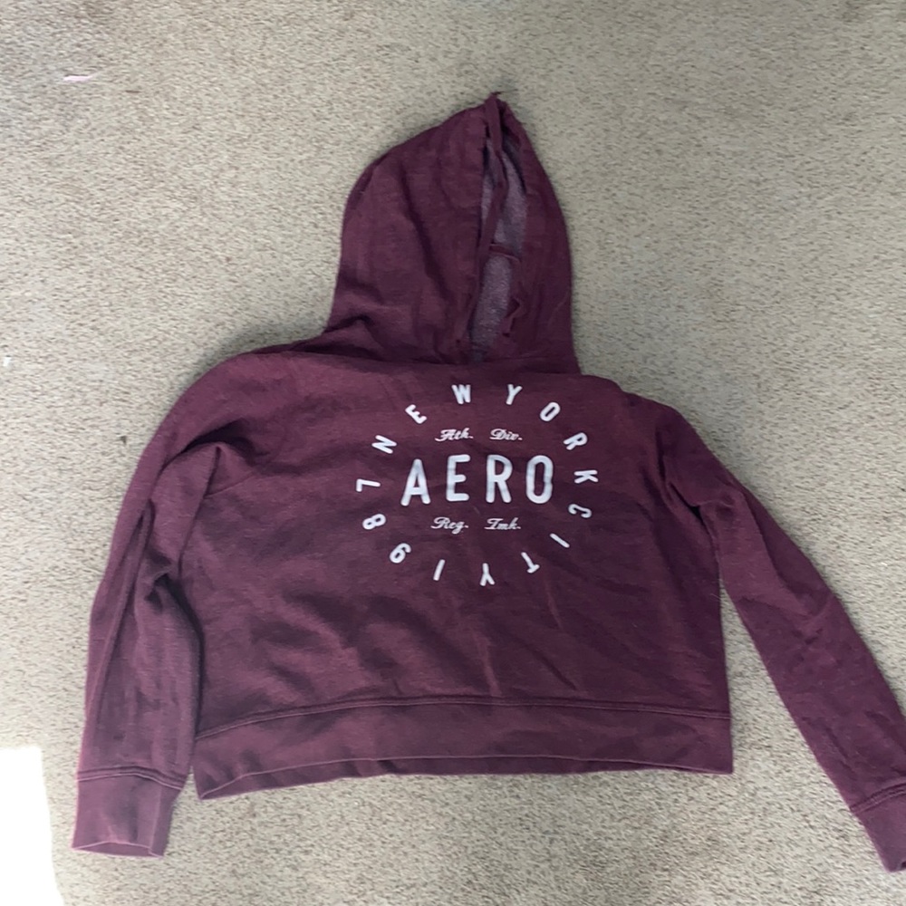 Aeropostale cropped hoodie